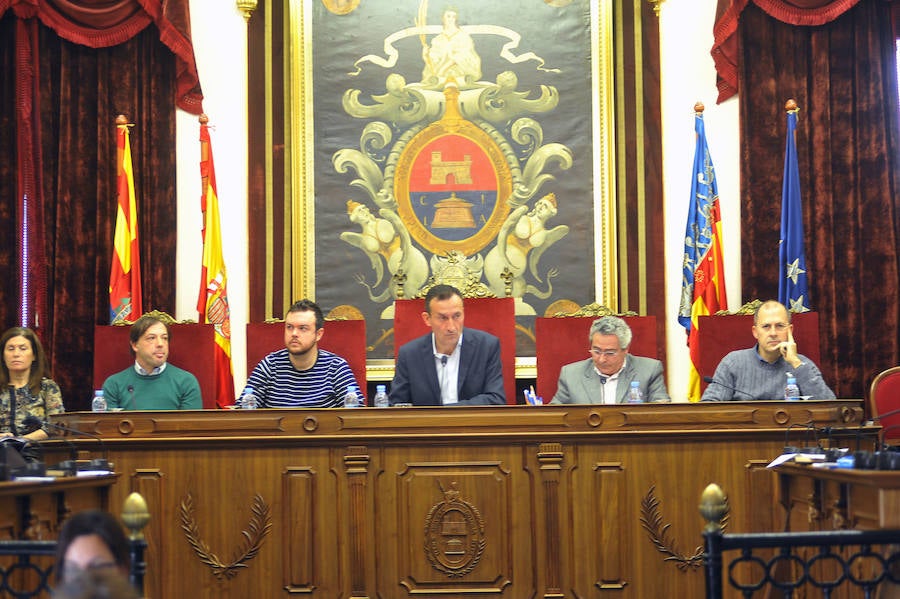 Pleno en el Ayuntamiento de Elche