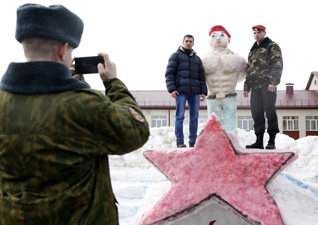 Demostración de fuerza para despedir el invierno