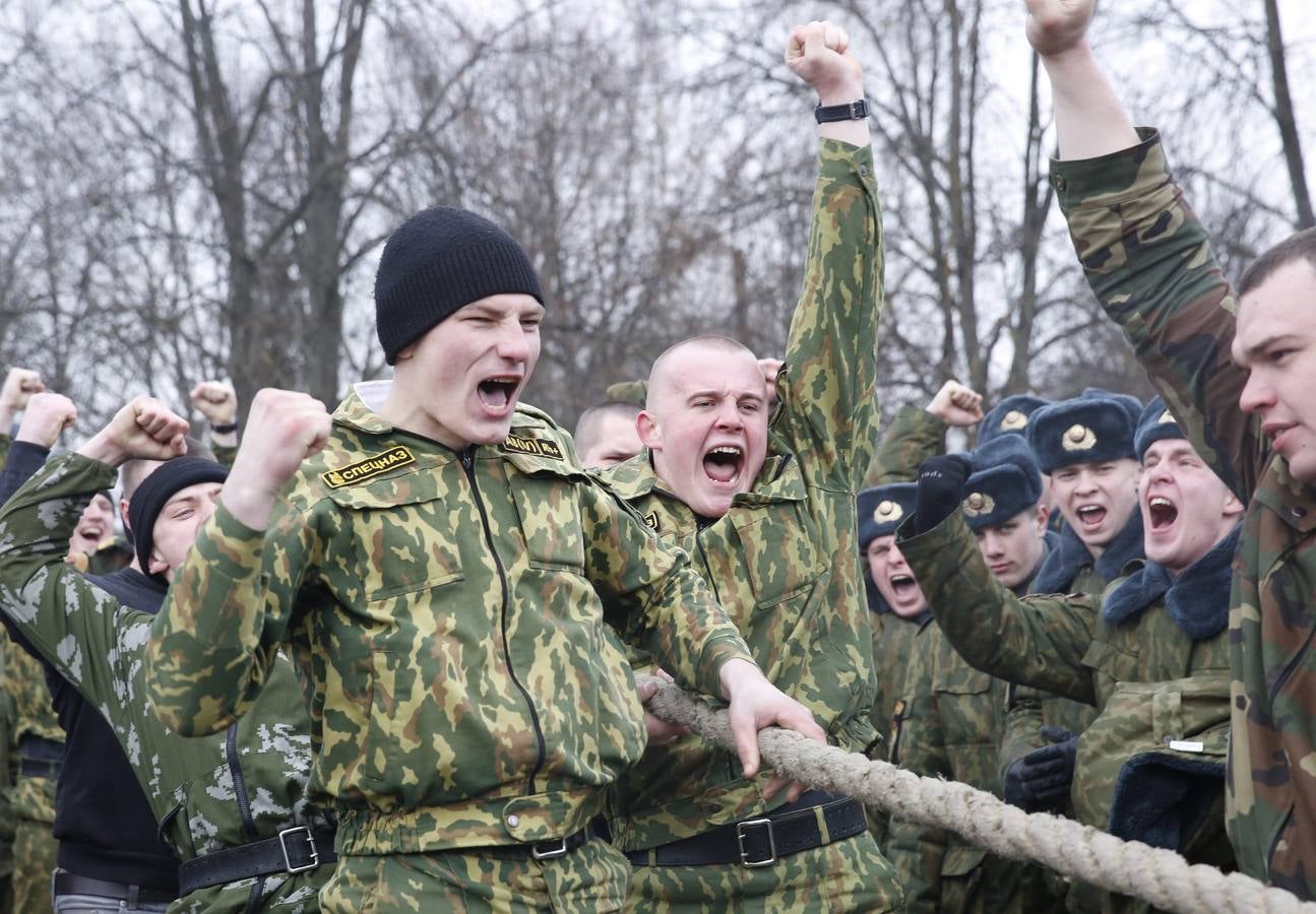 Demostración de fuerza para despedir el invierno
