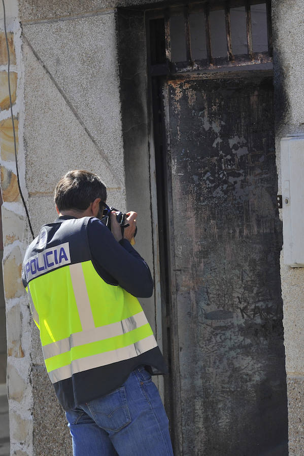 Incendio en un taller de calzado en Elche