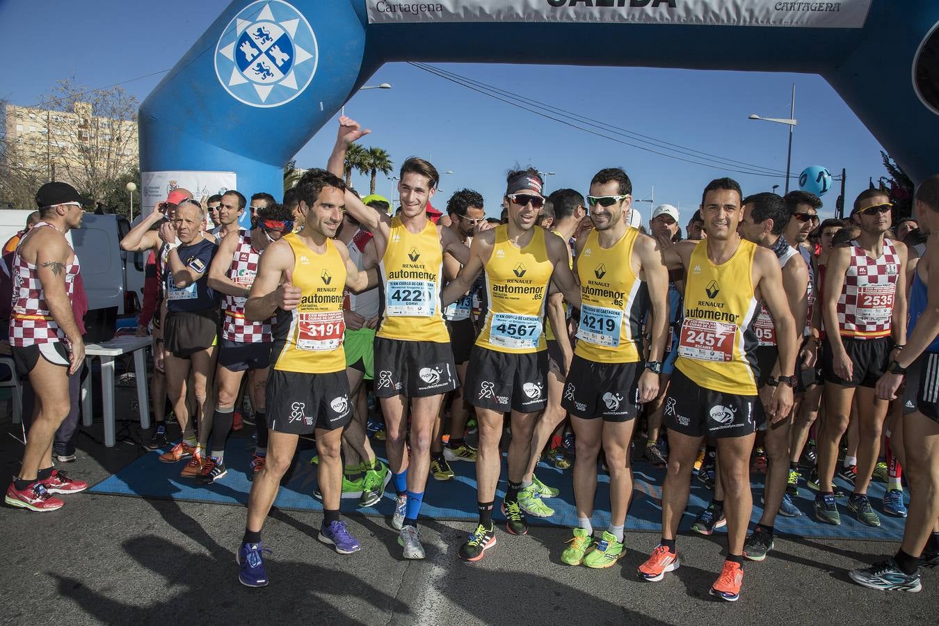 Alberto González se impone en la Media Maratón de Cartagena