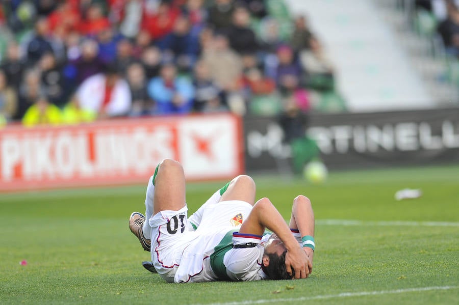 El Elche empata contra el Llagostera