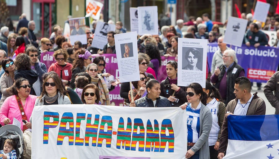 Desfile por el Día Internacional de las Mujeres