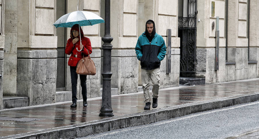 Día lluvioso en Alicante