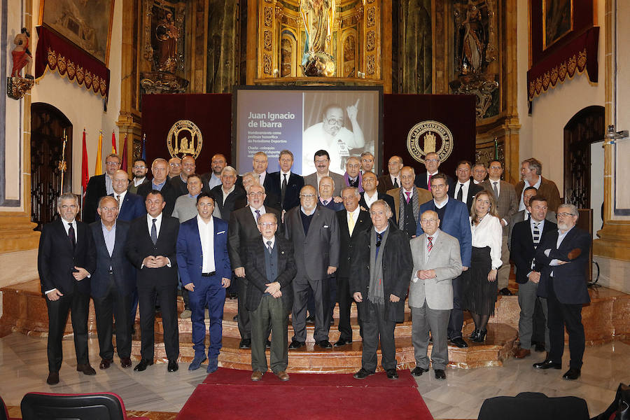 Juan de Ibarra, profesor honorífico de periodismo deportivo en la UCAM