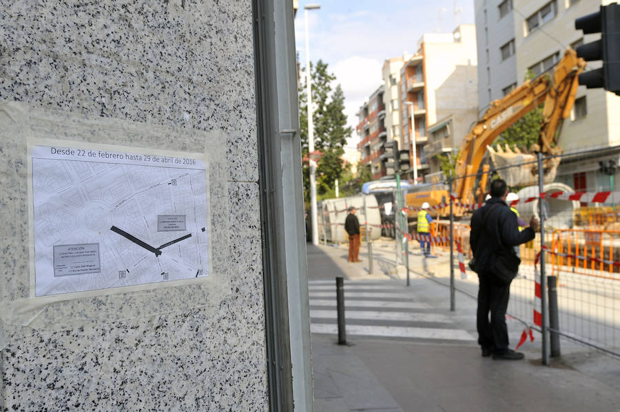 Cuenta atrás en las obras del colector de Carrús