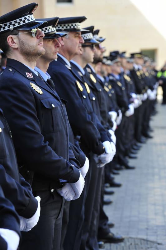 Honores para la Policía Local de Murcia