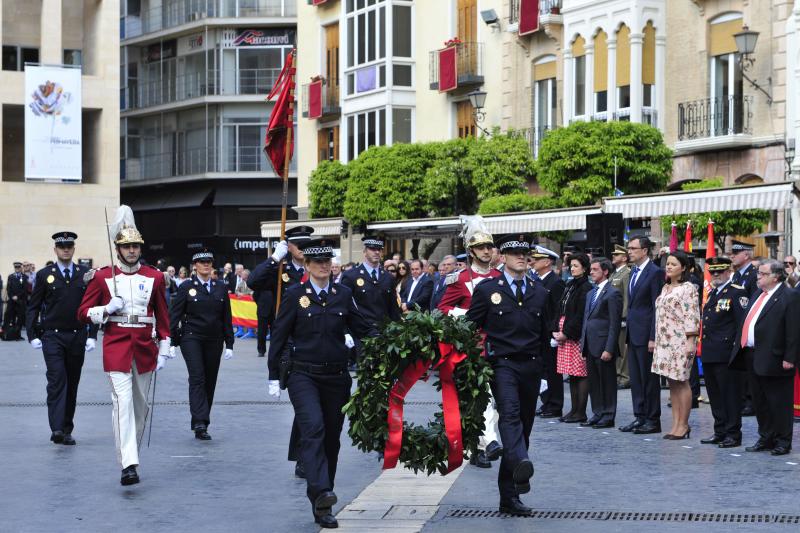 Honores para la Policía Local de Murcia