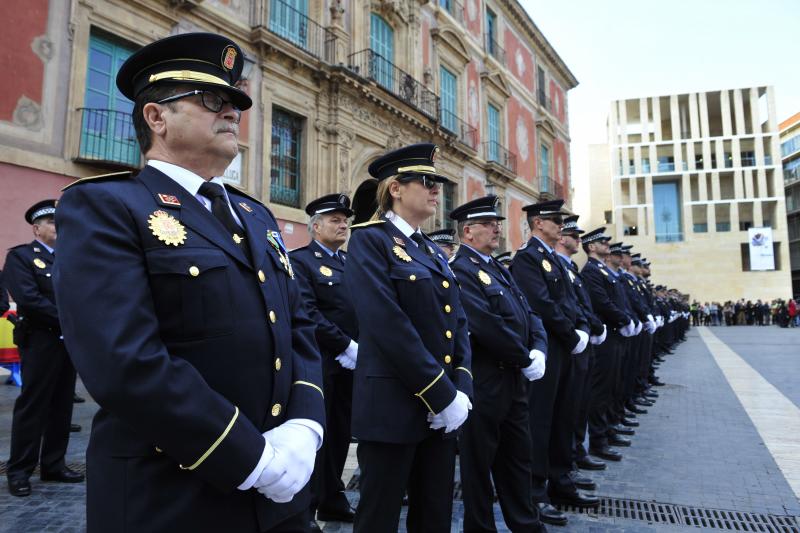 Honores para la Policía Local de Murcia