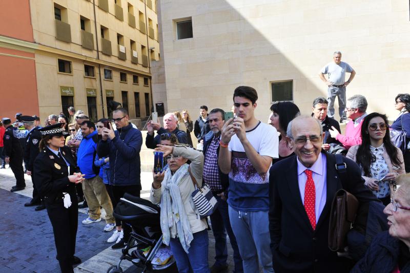 Honores para la Policía Local de Murcia