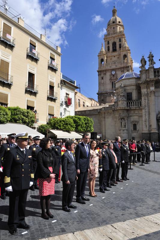 Honores para la Policía Local de Murcia