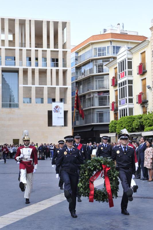 Honores para la Policía Local de Murcia