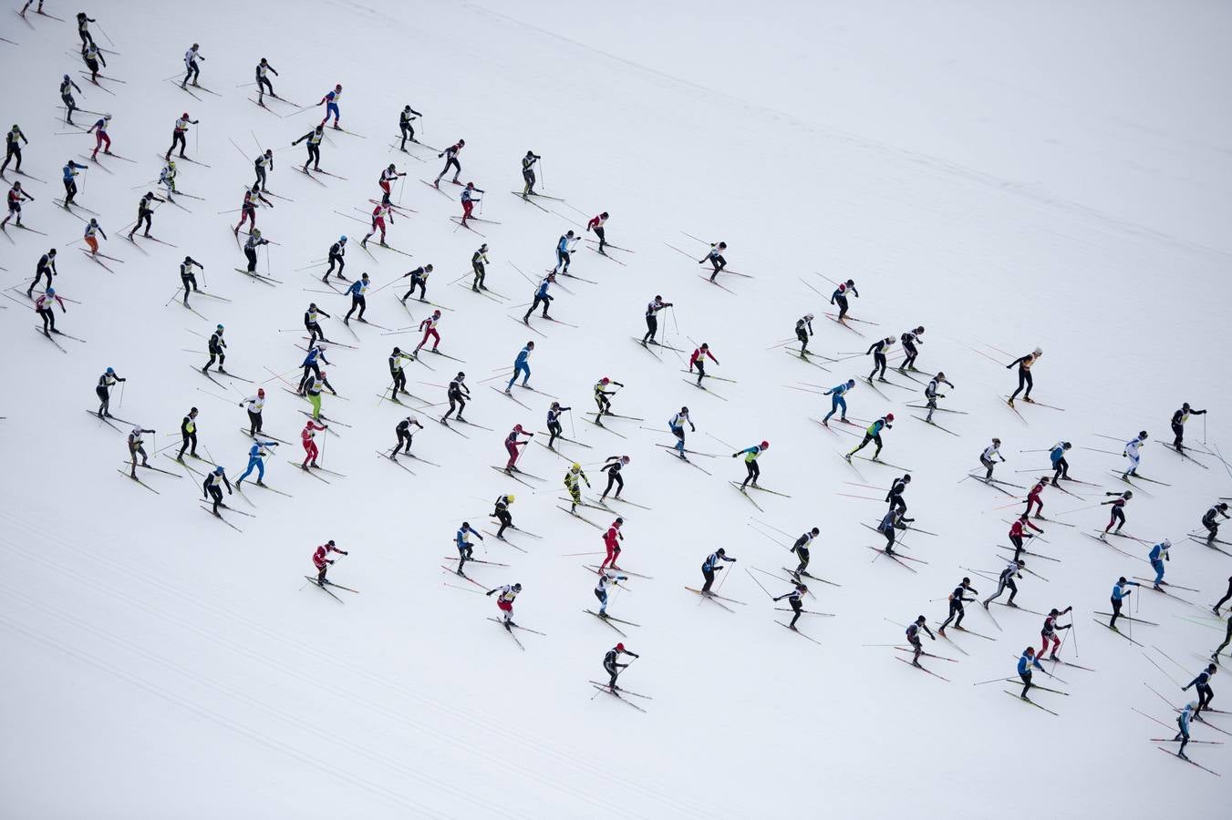 Esquí de fondo multitudinario