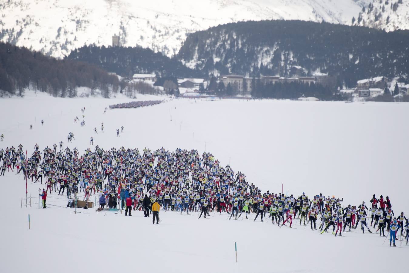 Esquí de fondo multitudinario