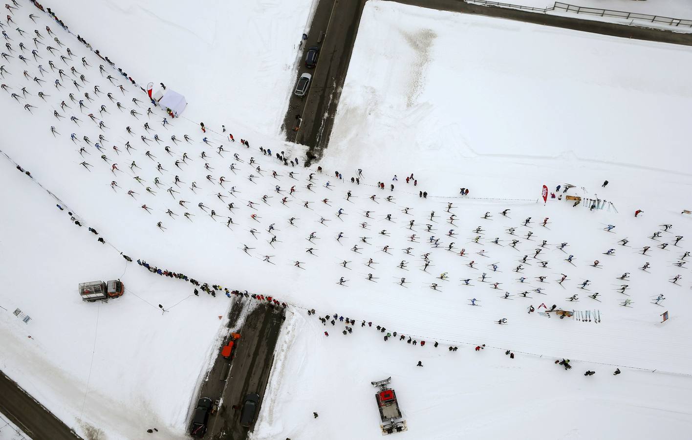 Esquí de fondo multitudinario