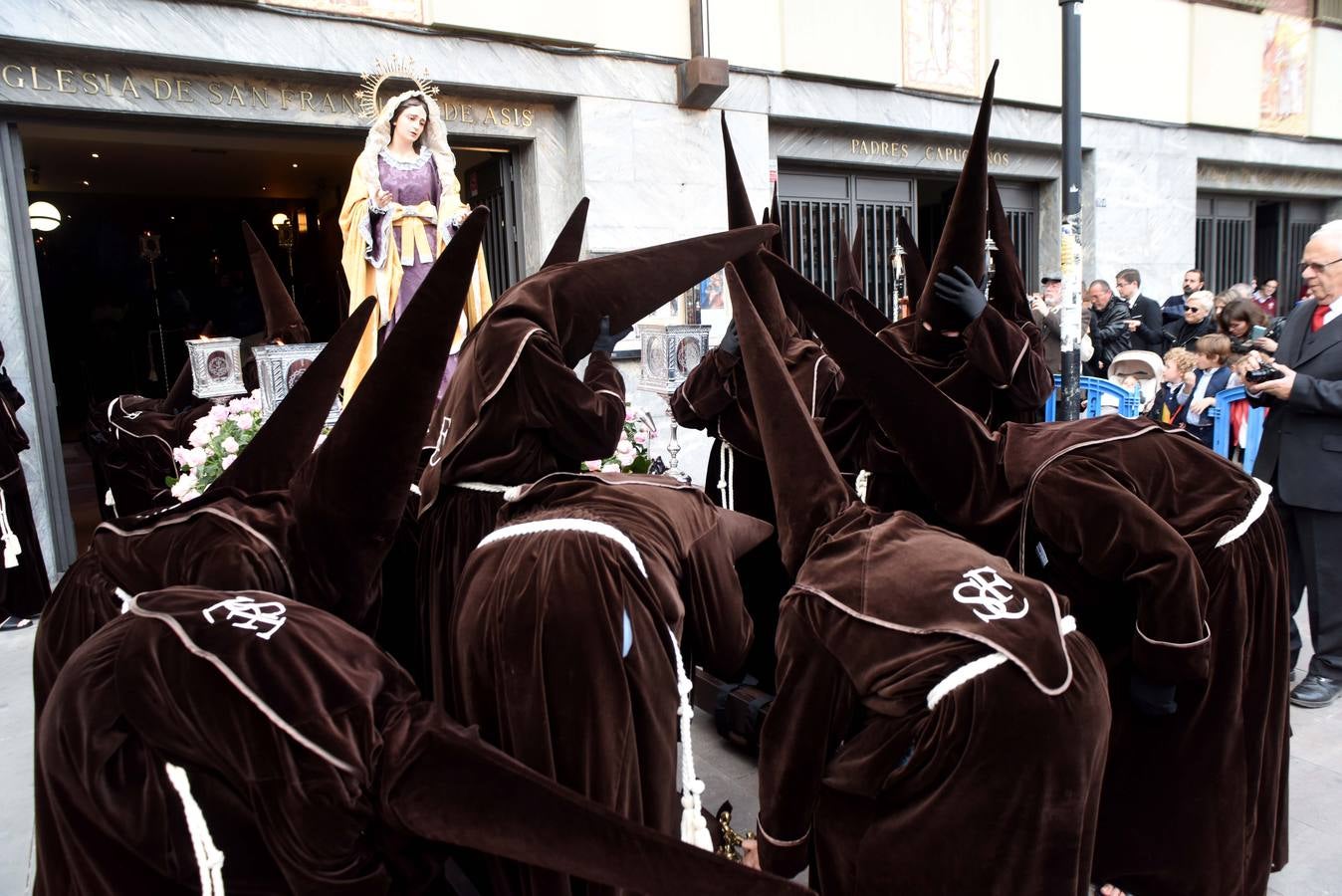 Procesión del Cristo de la Fe en Murcia