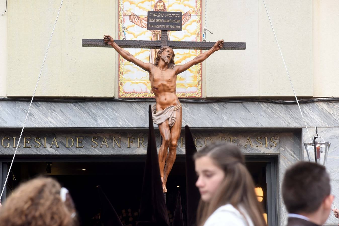 Procesión del Cristo de la Fe en Murcia