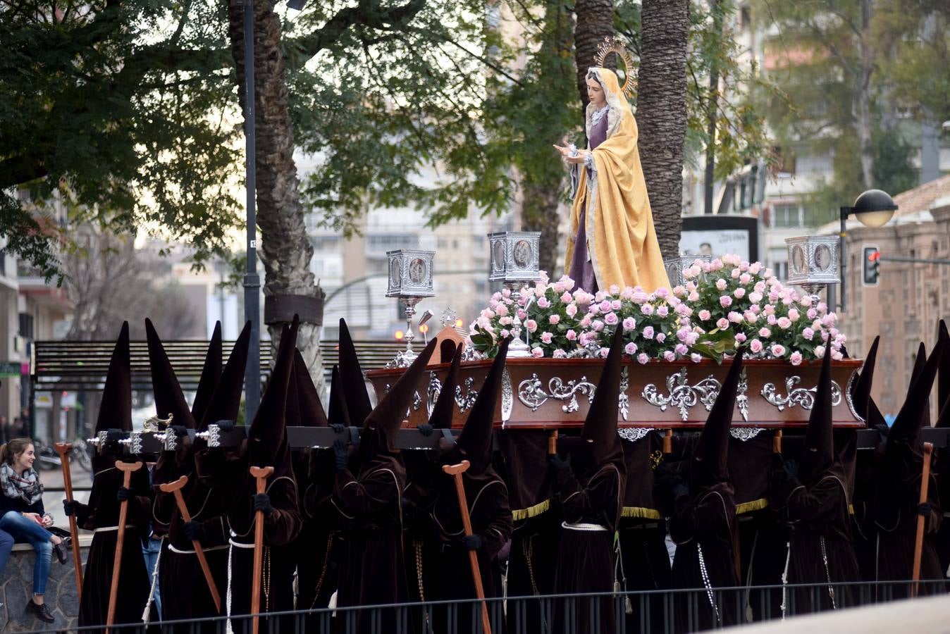 Procesión del Cristo de la Fe en Murcia