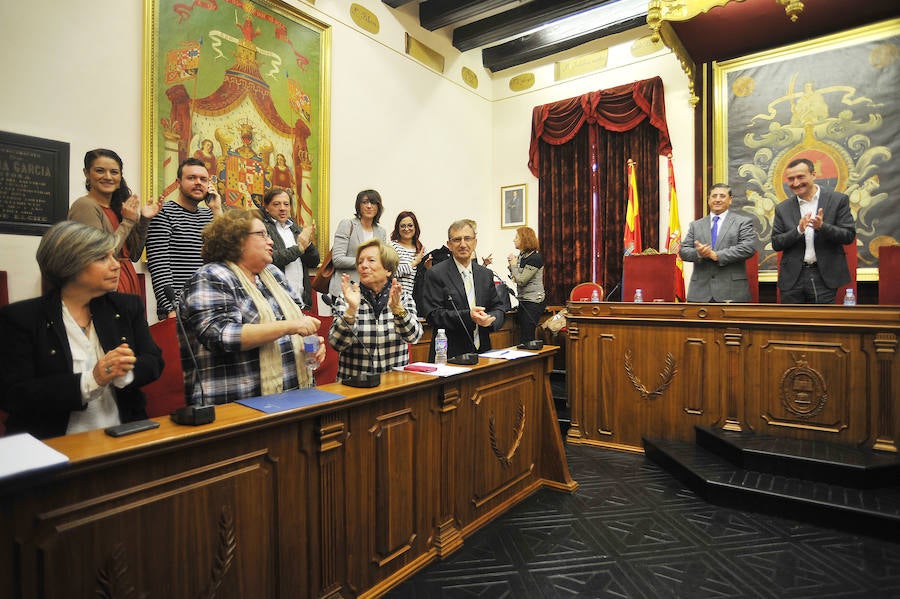 Pleno de mayores en el Ayuntamiento de Elche