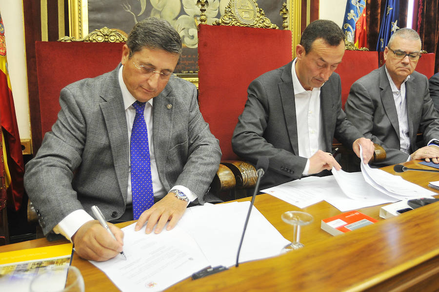 Pleno de mayores en el Ayuntamiento de Elche