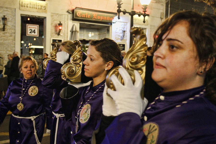 Procesión del Cristo del Hallazgo y la Virgen Dolorosa en Alicante