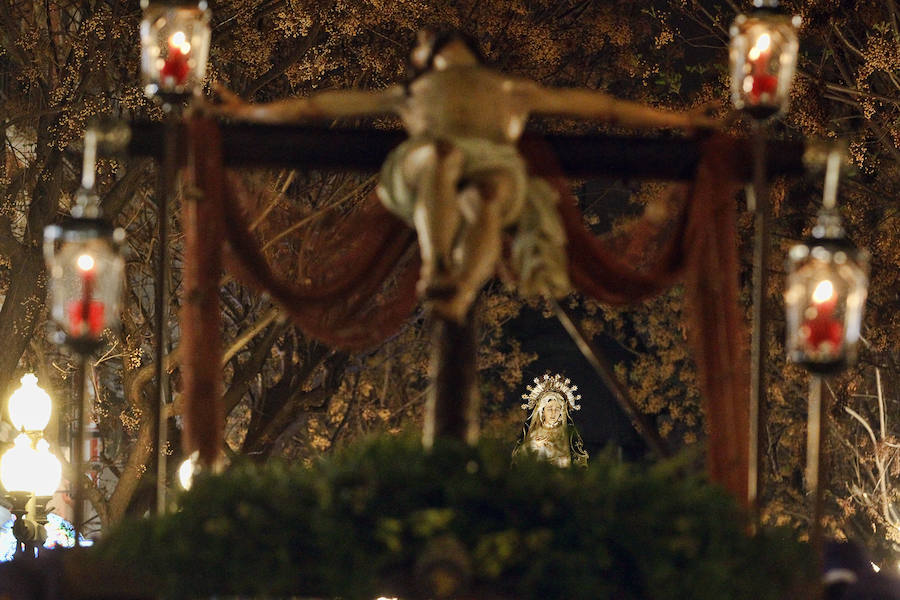 Procesión del Cristo del Hallazgo y la Virgen Dolorosa en Alicante