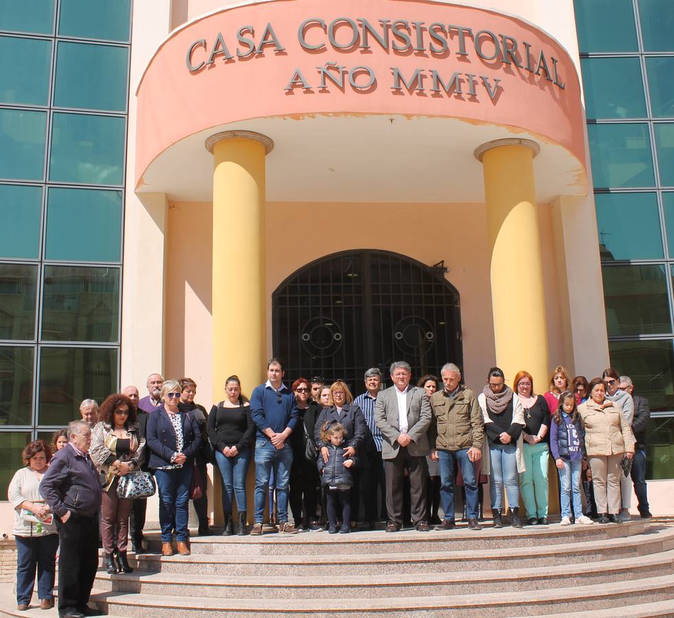 Concentración en Los Alcázares.