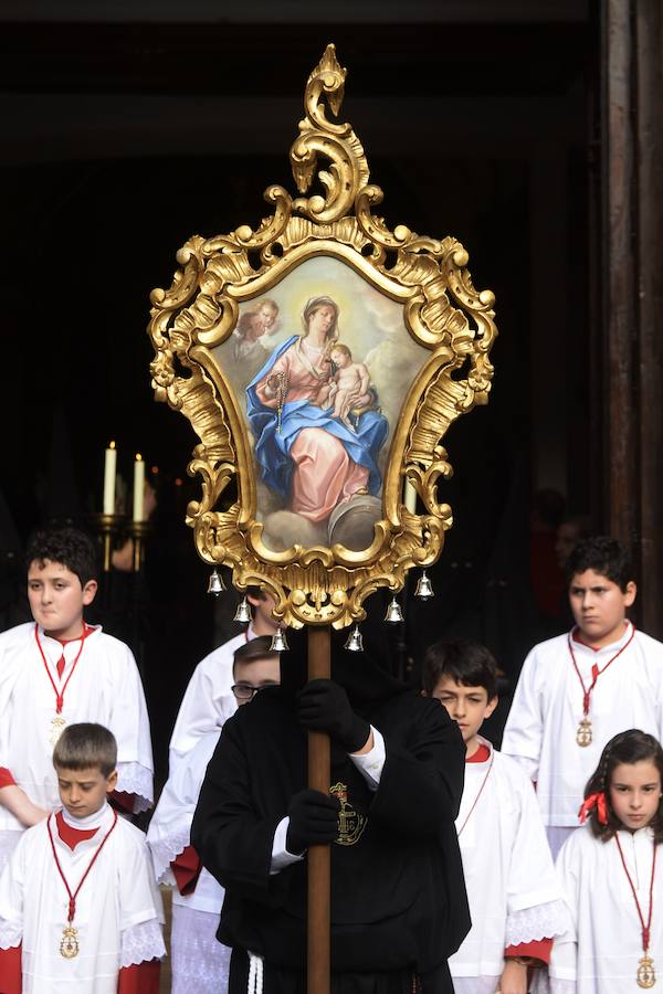 Emoción contenida con Nuestra Señora del Rosario