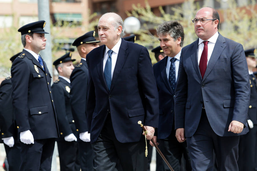 Inauguración de la comisaría del Cuerpo Nacional de Policía de Lorca