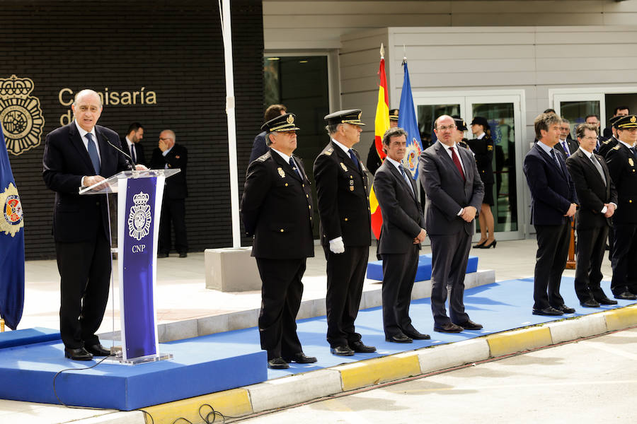 Inauguración de la comisaría del Cuerpo Nacional de Policía de Lorca
