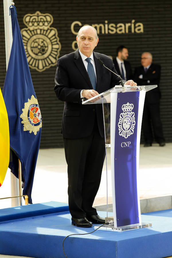 Inauguración de la comisaría del Cuerpo Nacional de Policía de Lorca