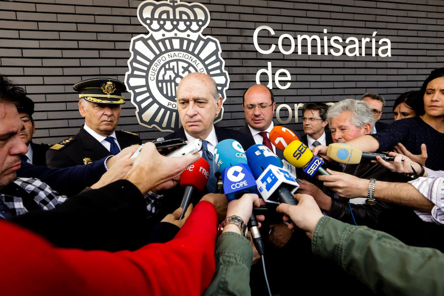 Inauguración de la comisaría del Cuerpo Nacional de Policía de Lorca