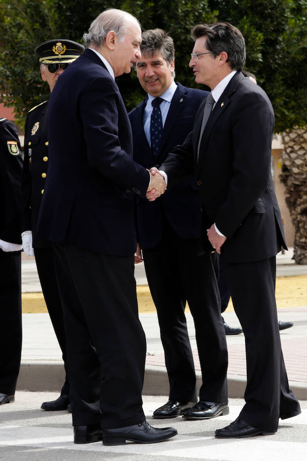 Inauguración de la comisaría del Cuerpo Nacional de Policía de Lorca