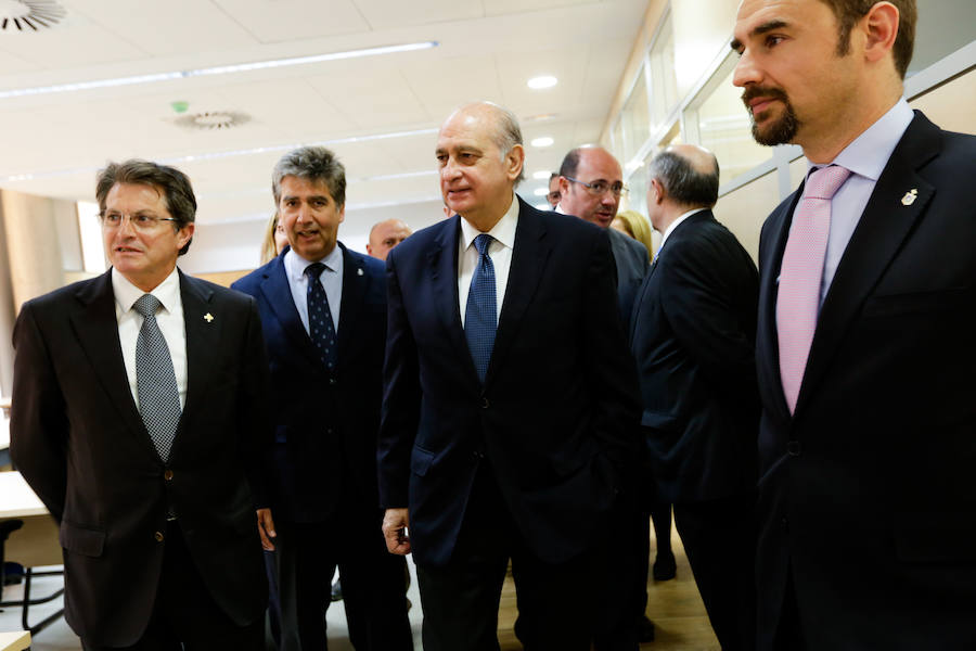 Inauguración de la comisaría del Cuerpo Nacional de Policía de Lorca