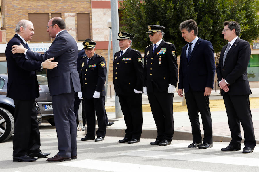 Inauguración de la comisaría del Cuerpo Nacional de Policía de Lorca
