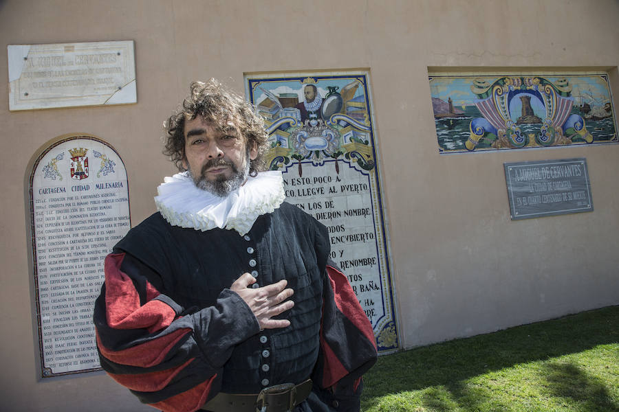 Tributo a Miguel de Cervantes en Cartagena