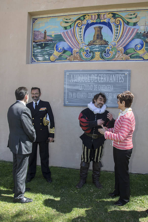 Tributo a Miguel de Cervantes en Cartagena