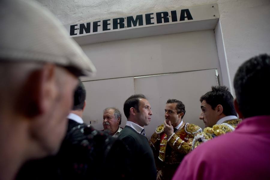 Puerta sufre una grave cornada de 25 centímetros en la pierna