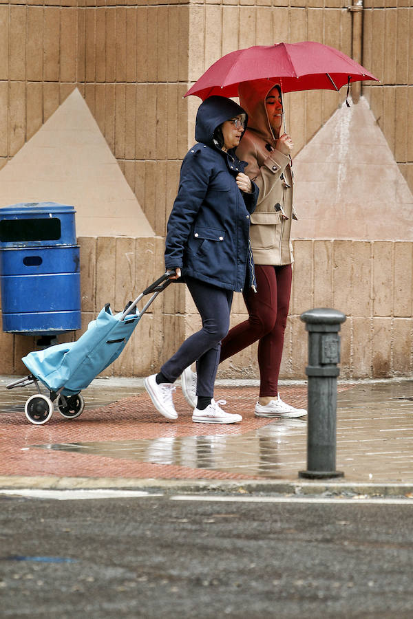 Día lluvioso en Alicante