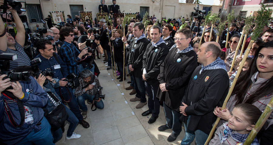 Los políticos también peregrinan