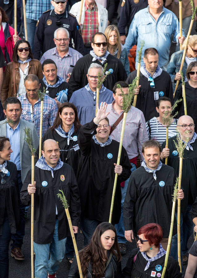 Los políticos también peregrinan