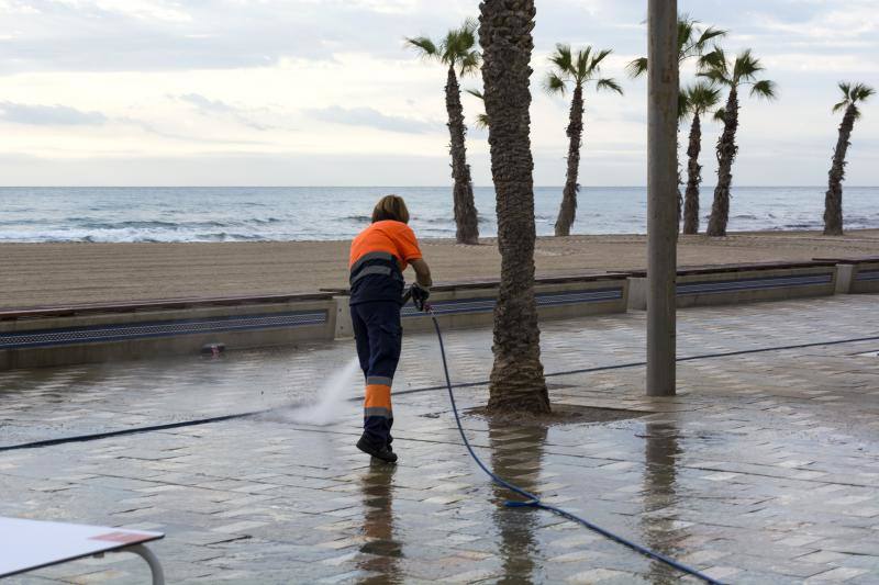 Limpieza de la playa de San Juan