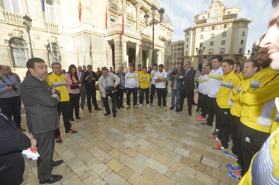 Recepciones oficiales al Plásticos Romero