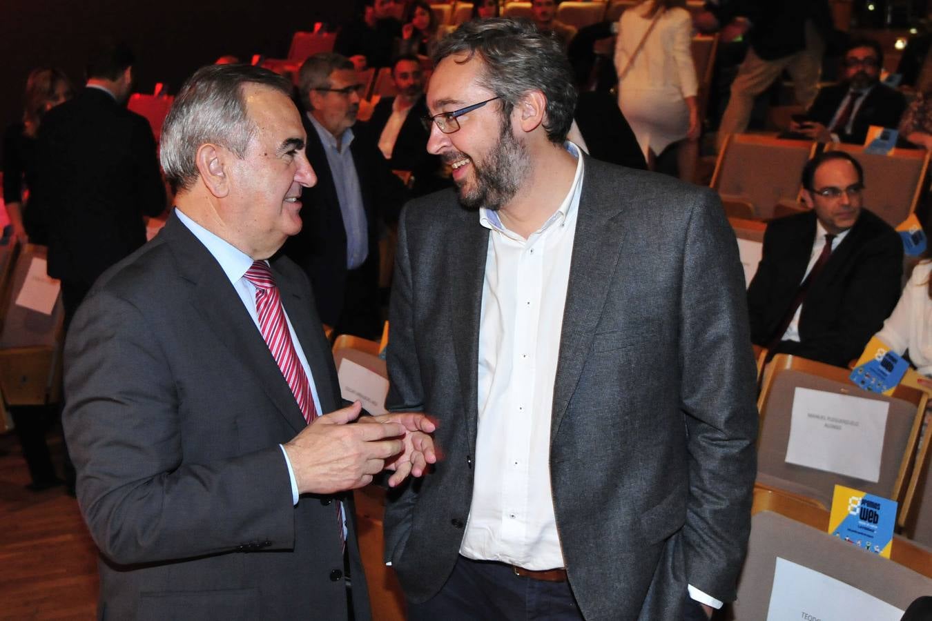 Ambiente en los VIII Premios Web