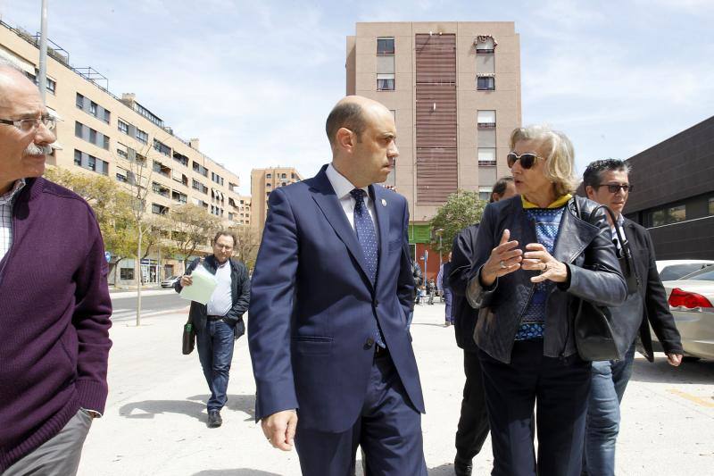 Echávarri visita al consultorio de Garbinet