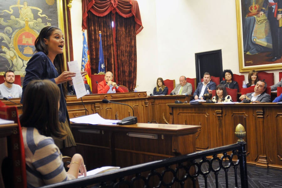 Pleno en el Ayuntamiento de Elche