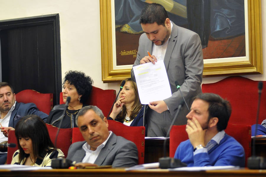 Pleno en el Ayuntamiento de Elche