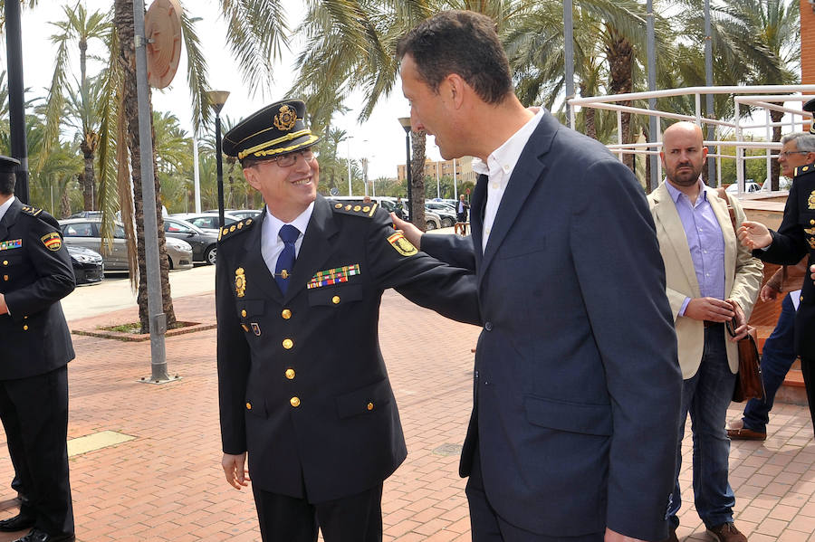 Toma de posesión del nuevo comisario de la Policía Nacional de Elche