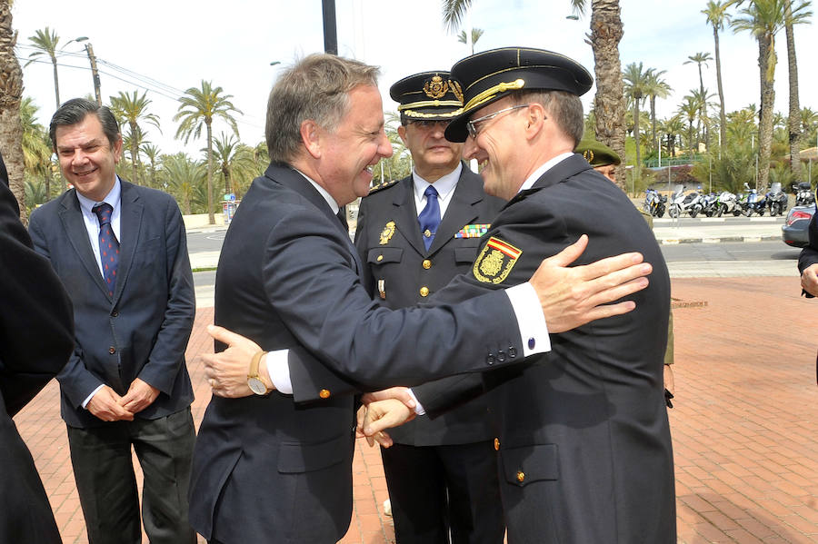 Toma de posesión del nuevo comisario de la Policía Nacional de Elche