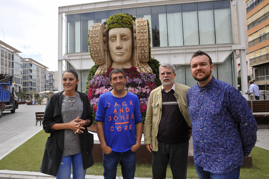 La Dama floral vuelve al Centro de Congresos de Elche